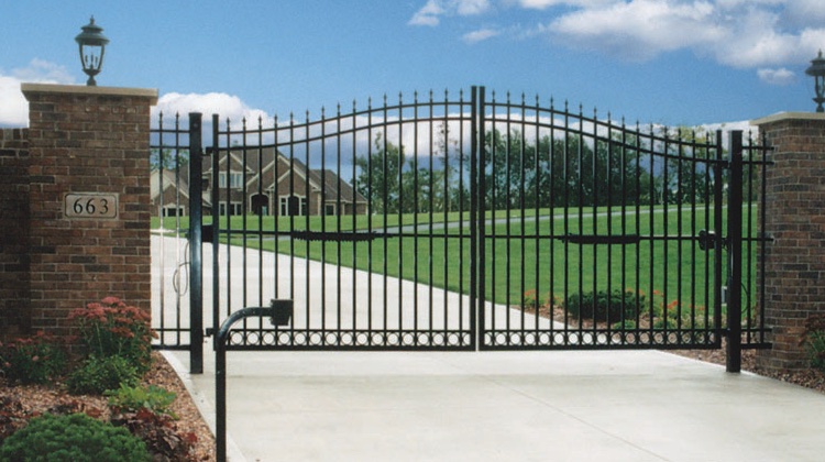 View Aluminum Estate Gates.