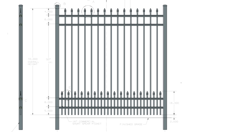 Testing, CAD Drawing, Specifications